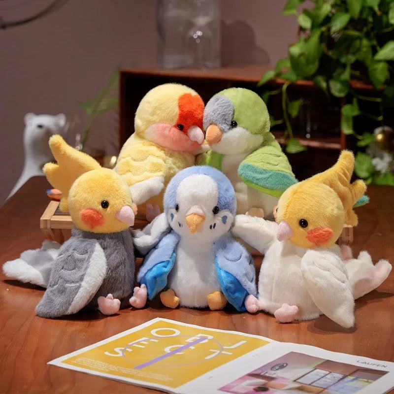 Parrot Hand Puppet Plush Toy – Soft & Funny Educational Doll
