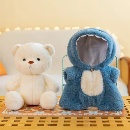 Bear Plush Toy in Suit – Soft Teddy Gift