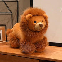 Dark brown lion