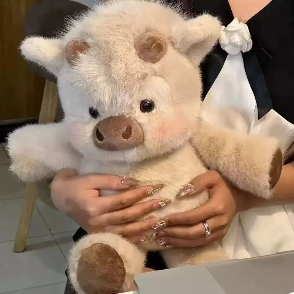 Emotional Support Pig Plush Pillow – Cute Soft Stuffed Animal (17.7")