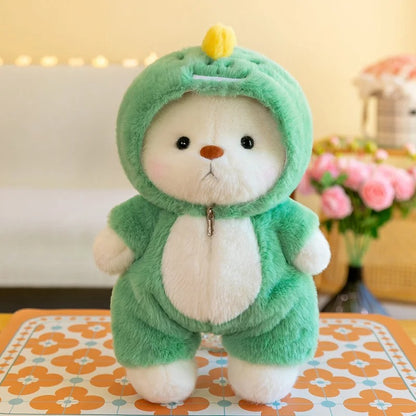 Bear Plush Toy in Suit – Soft Teddy Gift