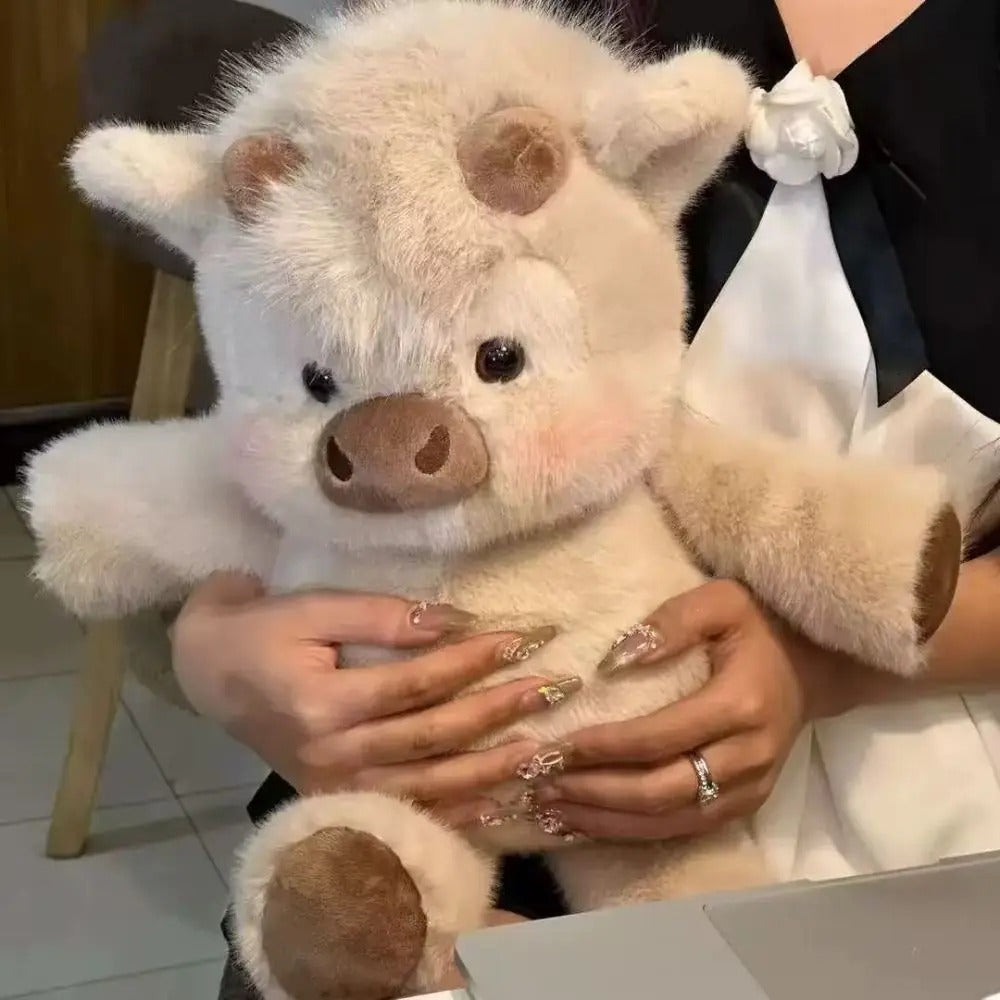 Emotional Support Pig Plush Pillow – Cute Soft Stuffed Animal (17.7")