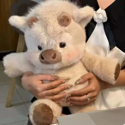 Emotional Support Pig Plush Pillow – Cute Soft Stuffed Animal (17.7")