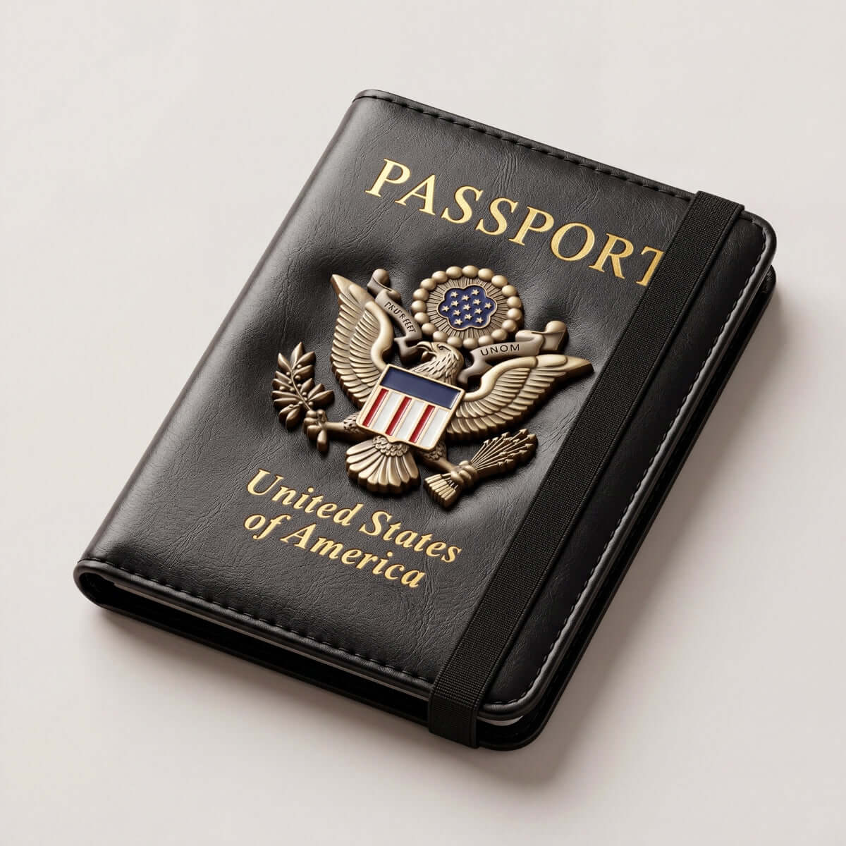 RFID Passport Cover — Premium Leather Travel Case