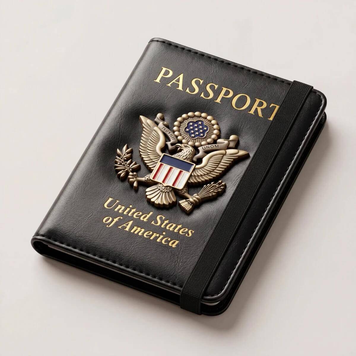 RFID Passport Cover — Premium Leather Travel Case