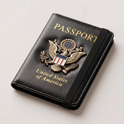 RFID Passport Cover — Premium Leather Travel Case