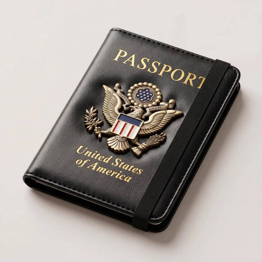 RFID Passport Cover — Premium Leather Travel Case
